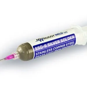 Silver Alloy Soldering Rods For Brazing – Flux Core, Low-Temp, 6" X .031", Ideal For Instrument Repair (Individual Rod)