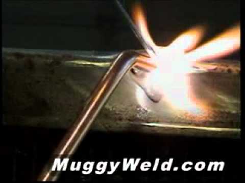 Filling Holes on an Aluminum ATV Radiator - Muggy Weld