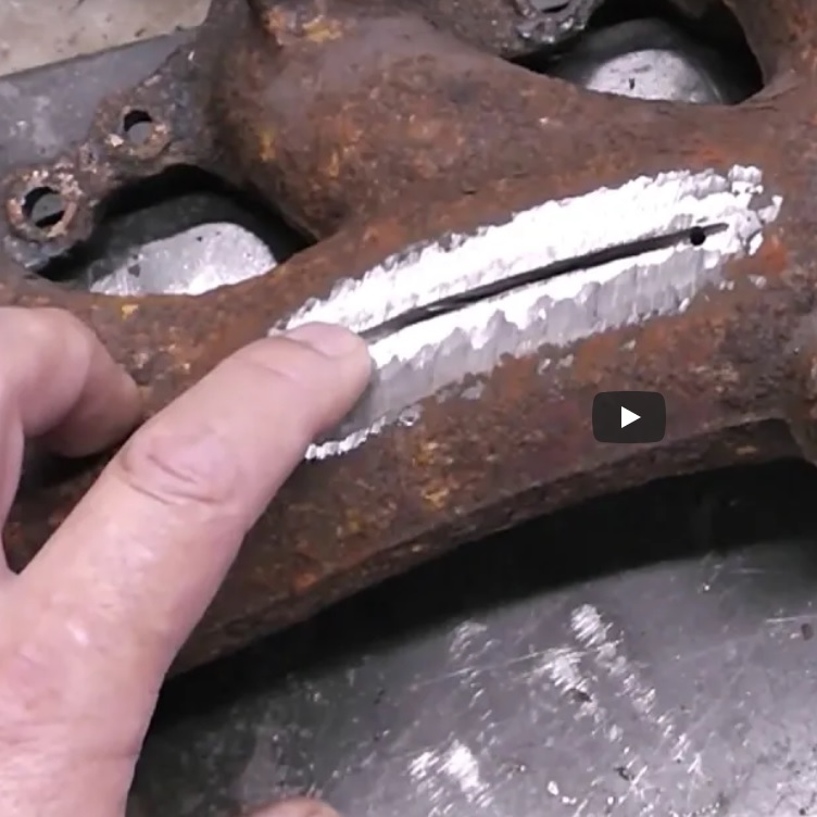 iron welding cast stick weld muggy rods