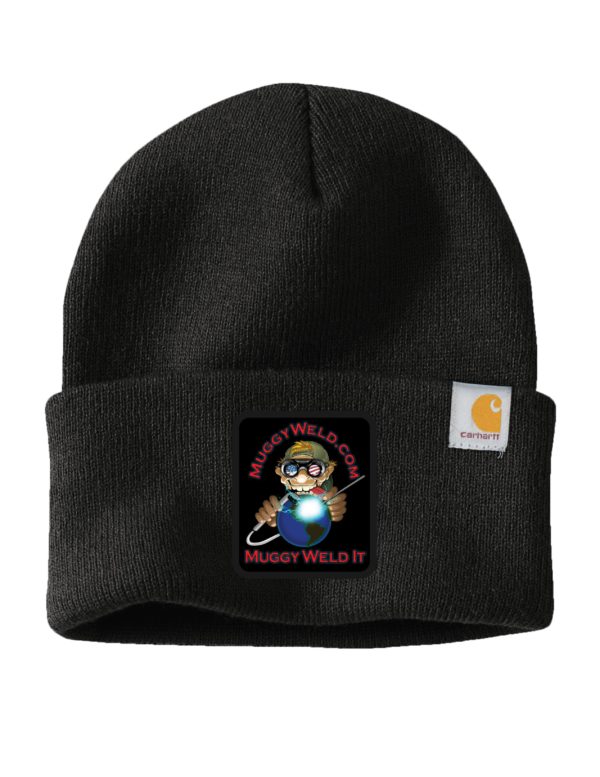 Muggy Weld Black Carhartt Beanie scaled