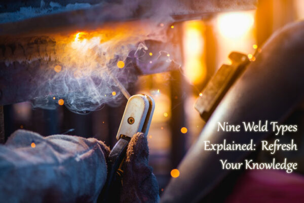 Nine Weld Types Explained: Refresh Your Knowledge