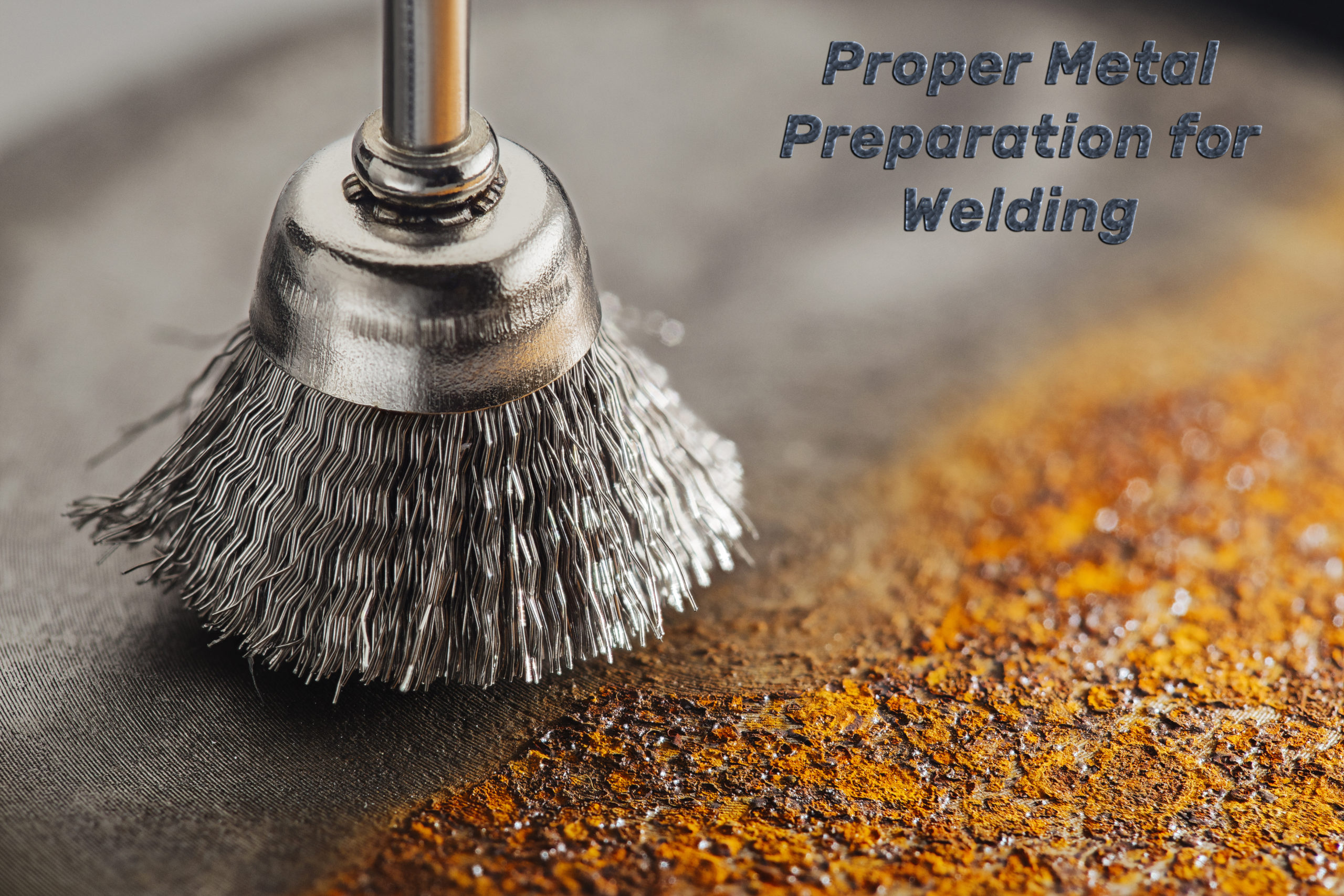 metal preparation for welding