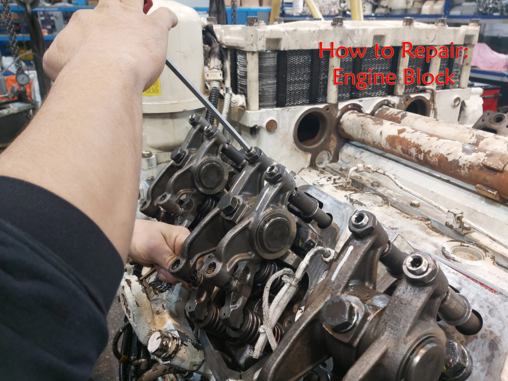 repair engine block