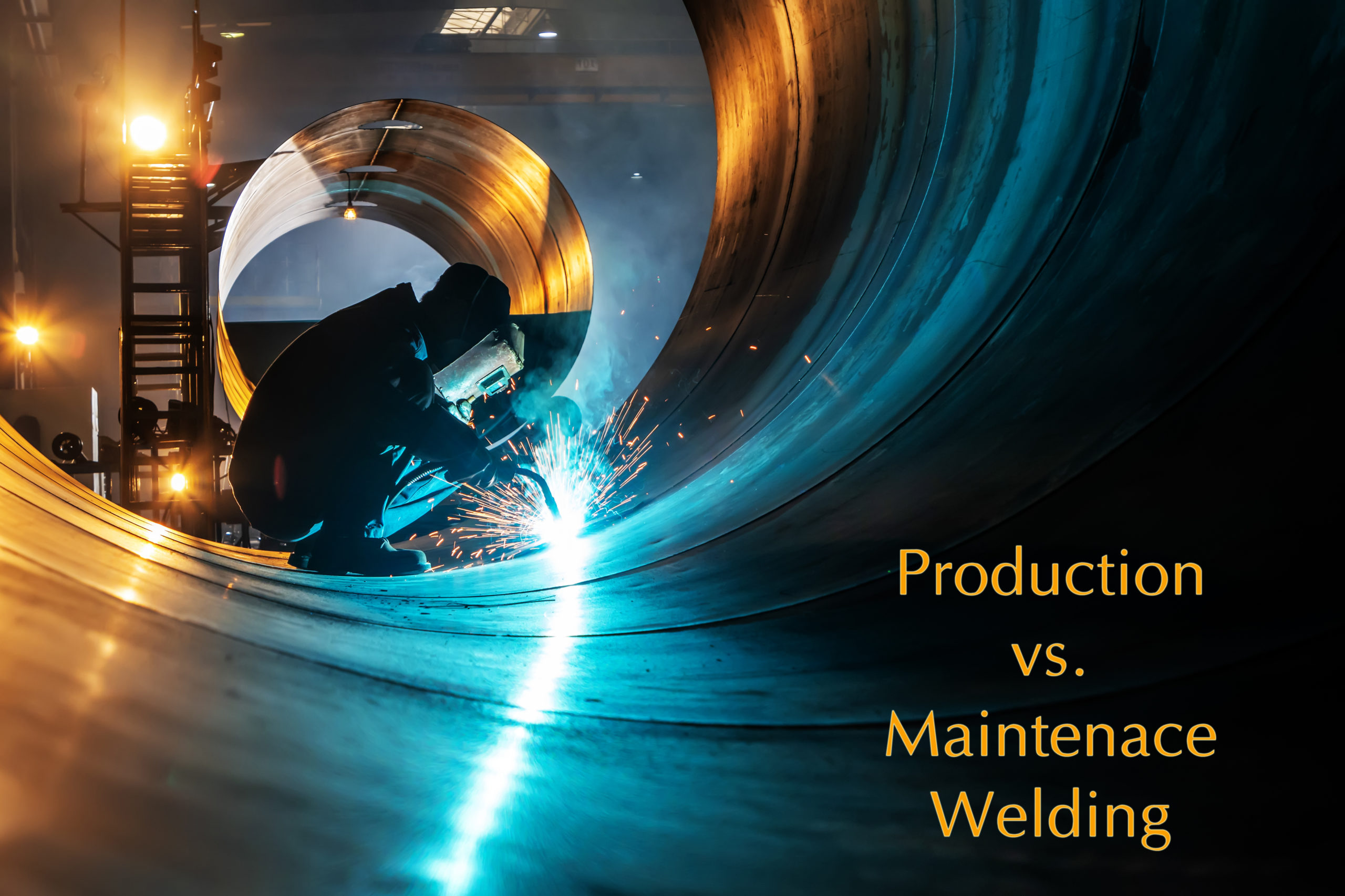 ProTips:  Production vs Maintenance Welding