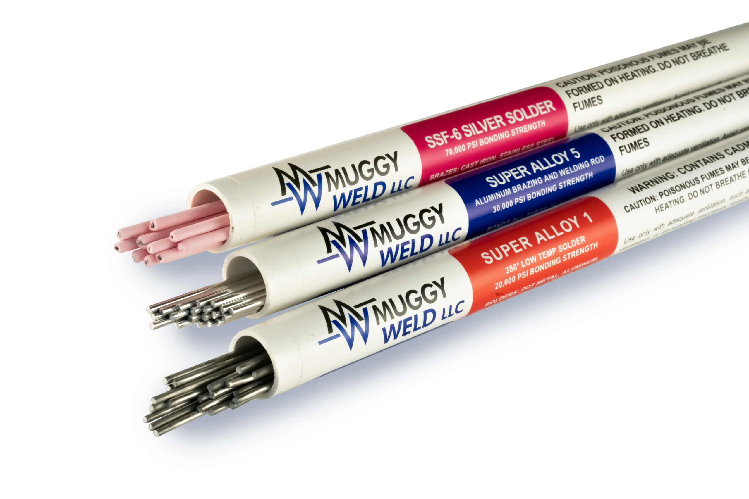 Muggy Weld Premium Welding Rods for Welding Brazing and Soldering